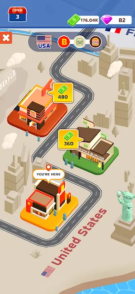 Burger Please! [MOD: Бесконечные деньги] - Скриншот 5