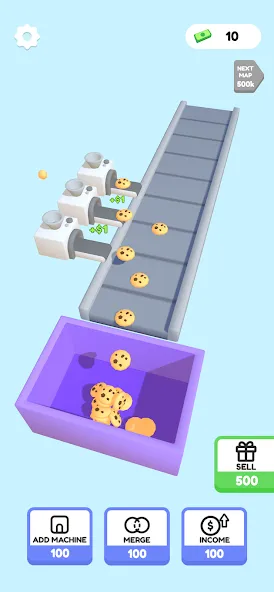 Dessert Factory Idle (Дизерт Фактори Айдл) [MOD: Все разблокировано] - Скриншот 1