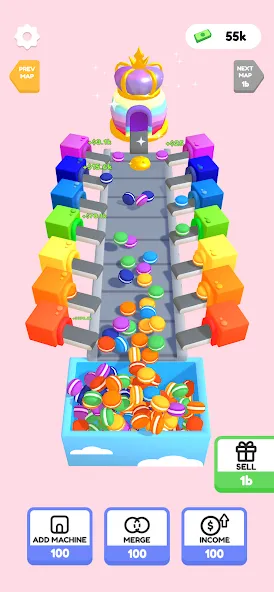 Dessert Factory Idle (Дизерт Фактори Айдл) [MOD: Все разблокировано] - Скриншот 2