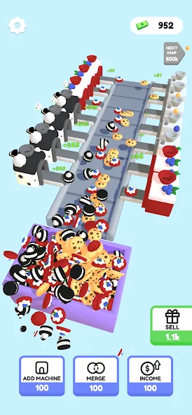 Dessert Factory Idle (Дизерт Фактори Айдл) [MOD: Все разблокировано] - Скриншот 5