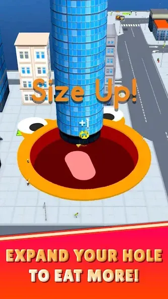 Hole.io [MOD: Разблокировано] - Скриншот 2