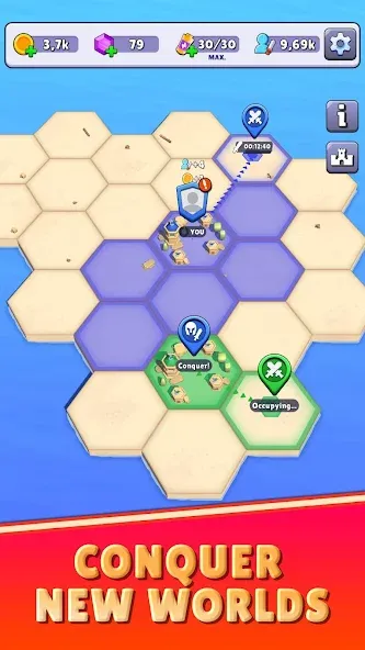 Hole.io [MOD: Разблокировано] - Скриншот 3