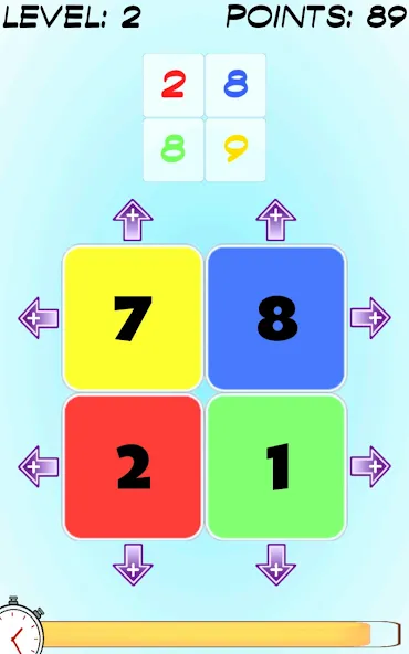 Squademath — numbers challenge (Скуадематх) [MOD: Premium/Unlocked] - Скриншот 1