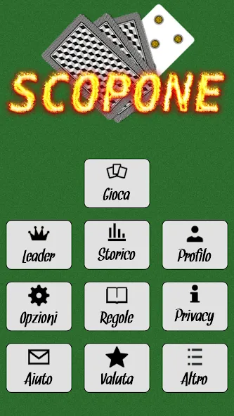 Scopone (Скопоне) [MOD: Mega Mod/Меню] - Скриншот 1
