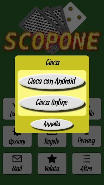 Scopone (Скопоне) [MOD: Mega Mod/Меню] - Скриншот 2