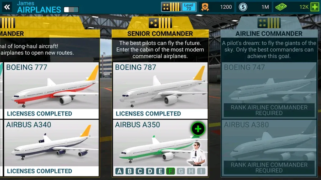Airline Commander: Flight Game (ЭЙРЛАЙН КОМАНДЕР) [MOD: Разблокировано] - Скриншот 5