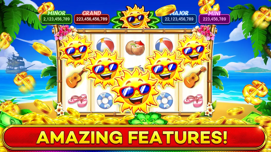 Jackpot Boom Casino Slot Games (Джекпот Бум Казино Игры на Слотмашинах) [MOD: Mega Mod/Меню] - Скриншот 4
