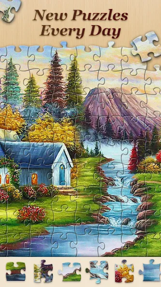 Jigsawscapes® — Jigsaw Puzzles (Джигсоускейпс) [MOD: Разблокировано] - Скриншот 3