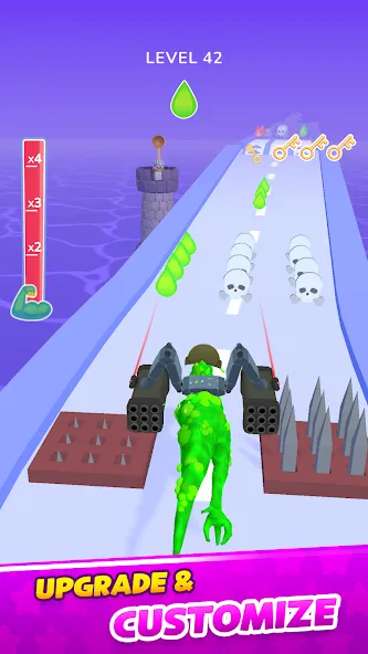 Dino Evolution Run 3D (Дино Эволюция Ран 3Д) [MOD: Мод Меню/Взлом] - Скриншот 2