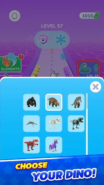 Dino Evolution Run 3D (Дино Эволюция Ран 3Д) [MOD: Мод Меню/Взлом] - Скриншот 4
