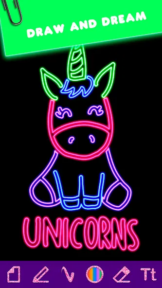 Drawing Game for girls [MOD: Premium/Unlocked] - Скриншот 1