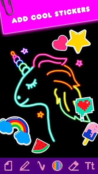 Drawing Game for girls [MOD: Premium/Unlocked] - Скриншот 2