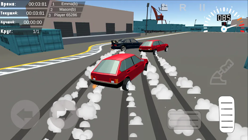 Drift in Car [MOD: Меню/Много денег] - Скриншот 3