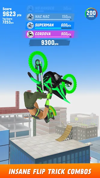 Max Air Motocross (Макс Эйр Мотокросс) [MOD: Все разблокировано] - Скриншот 3