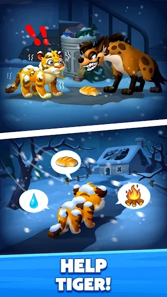 Solitaire Zoo [MOD: Все разблокировано] - Скриншот 3
