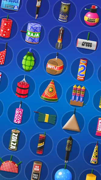 Diwali Firecrackers Simulator (Дивали Файркрекерс Симулятор) [MOD: Все открыто] - Скриншот 2