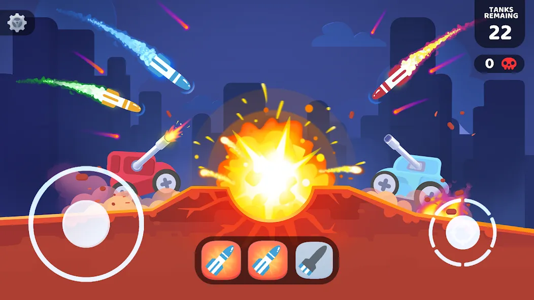 Mad Royale io – Tank Battle (Мад Рояль ио) [MOD: Меню/Много денег] - Скриншот 1