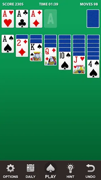Solitaire. [MOD: Много монет/Энергии] - Скриншот 1