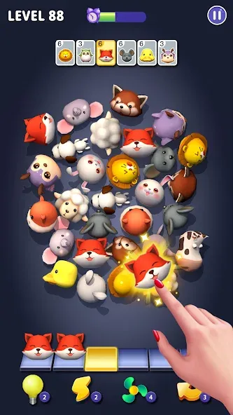 Matching Fun: Match Triple 3D (Матчинг Фан) [MOD: Premium/Unlocked] - Скриншот 1
