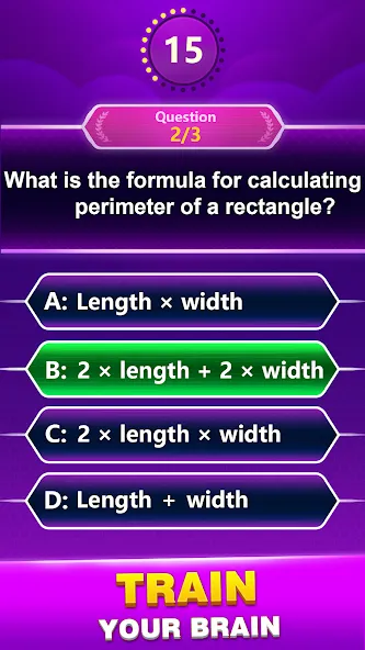 Math Trivia — Quiz Puzzle Game (Математические загадки) [MOD: Mega Mod/Меню] - Скриншот 3
