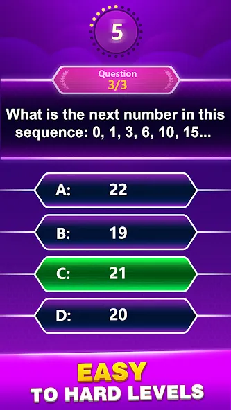 Math Trivia — Quiz Puzzle Game (Математические загадки) [MOD: Mega Mod/Меню] - Скриншот 4