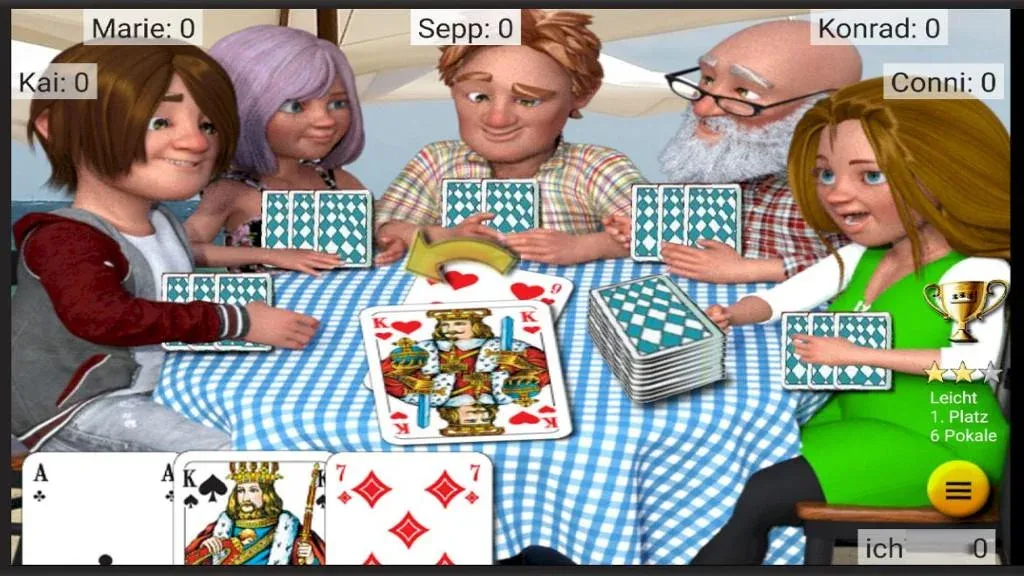 Mau Mau am Stammtisch (Мау Мау на общем столе) [MOD: Все открыто] - Скриншот 5