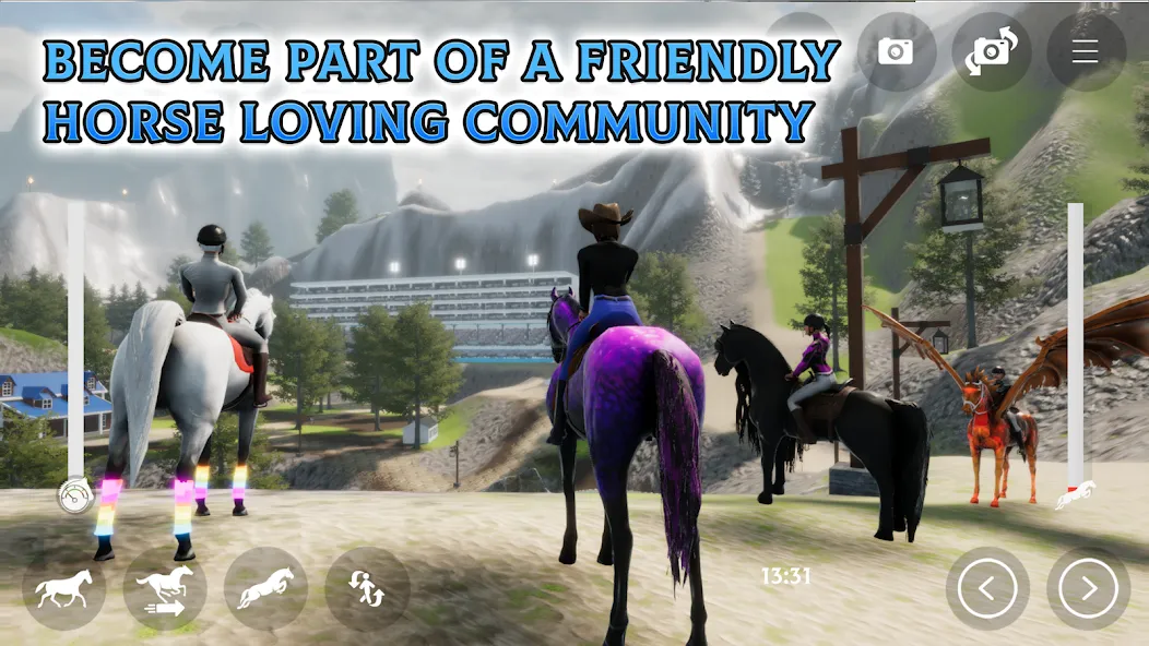 Horse Academy — Equestrian MMO (Хорс Академи) [MOD: Mega Mod/Меню] - Скриншот 4