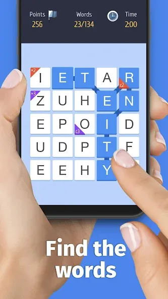 Words of Clans — Word Puzzle [MOD: Mega Mod/Меню] - Скриншот 1