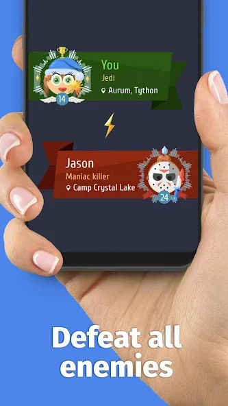Words of Clans — Word Puzzle [MOD: Mega Mod/Меню] - Скриншот 2