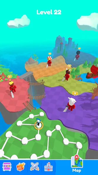 Merge Archers: Bow and Arrow (Мердж Арчерс) [MOD: Mega Mod/Меню] - Скриншот 4