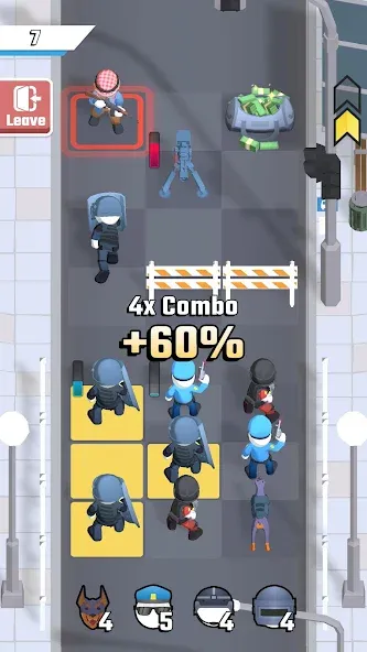 Police Raid: Heist Quest 3D (Полицейская рейд) [MOD: Мод Меню/Взлом] - Скриншот 1