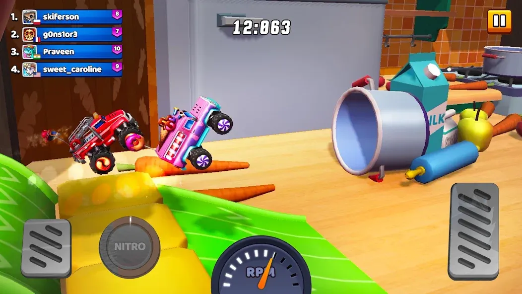 Nitro Jump — Car Racing (Нитро Джамп Рейсинг) [MOD: Много монет/Энергии] - Скриншот 5