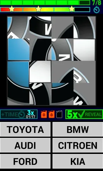 Cars Logo Quiz HD [MOD: Много монет/Энергии] - Скриншот 2