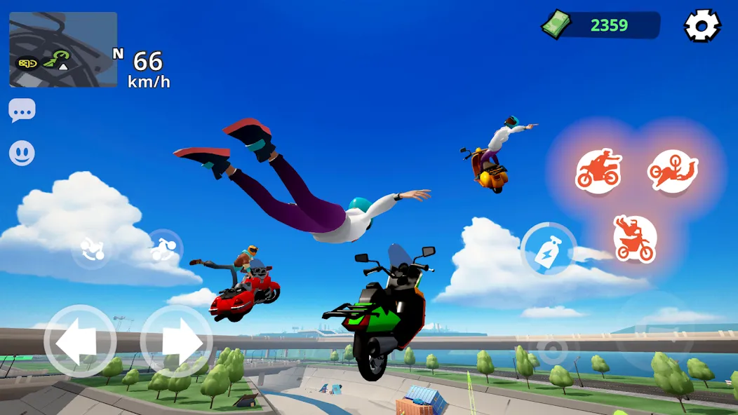 Moto City: Mad Bike Delivery (Мото Сити) [MOD: Все открыто] - Скриншот 3