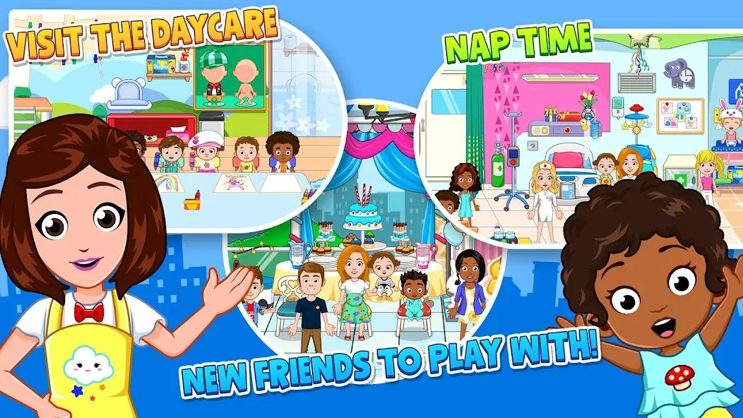 My City : Babysitter (Мой город) [MOD: Разблокировано] - Скриншот 3