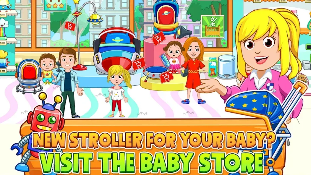 My City : Babysitter (Мой город) [MOD: Разблокировано] - Скриншот 4
