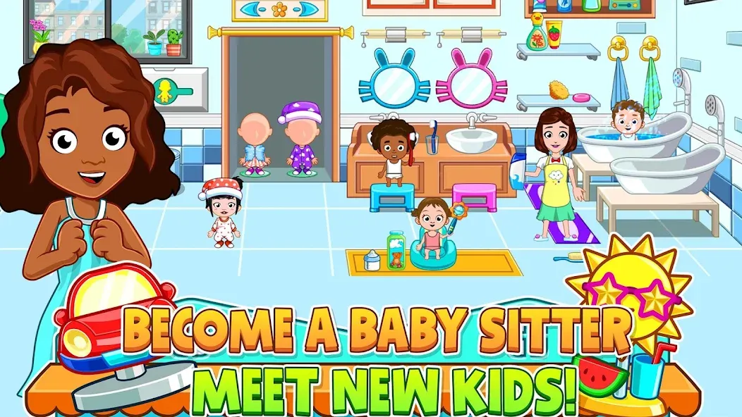 My City : Babysitter (Мой город) [MOD: Разблокировано] - Скриншот 5