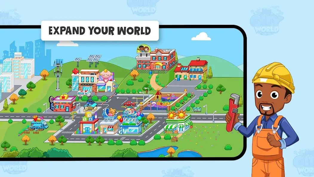 My Town World — Mega Doll City (Май Таун) [MOD: Меню/Много денег] - Скриншот 4