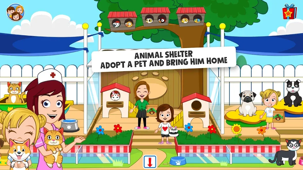 My Town: Pet games & Animals (Май Таун) [MOD: Все разблокировано] - Скриншот 4