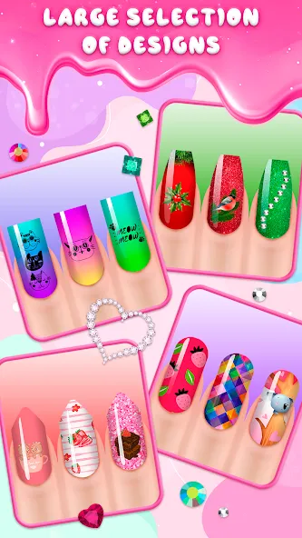 Nail Salon [MOD: Бесконечные деньги] - Скриншот 5