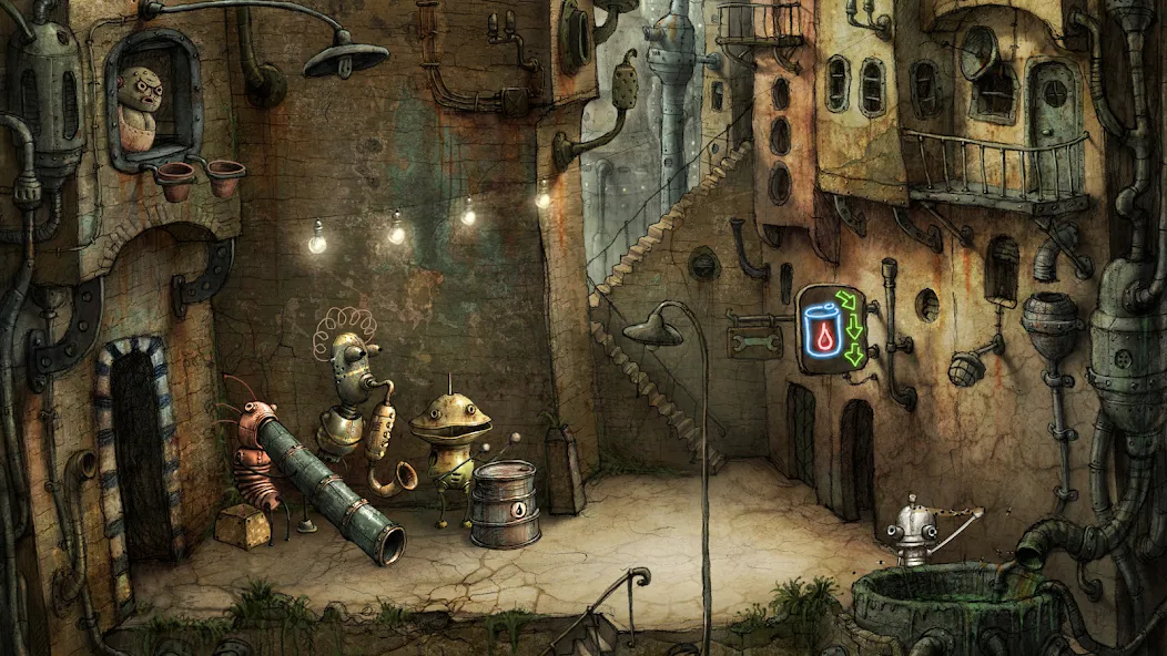 Machinarium Demo (Махинариум) [MOD: Много монет/Энергии] - Скриншот 1