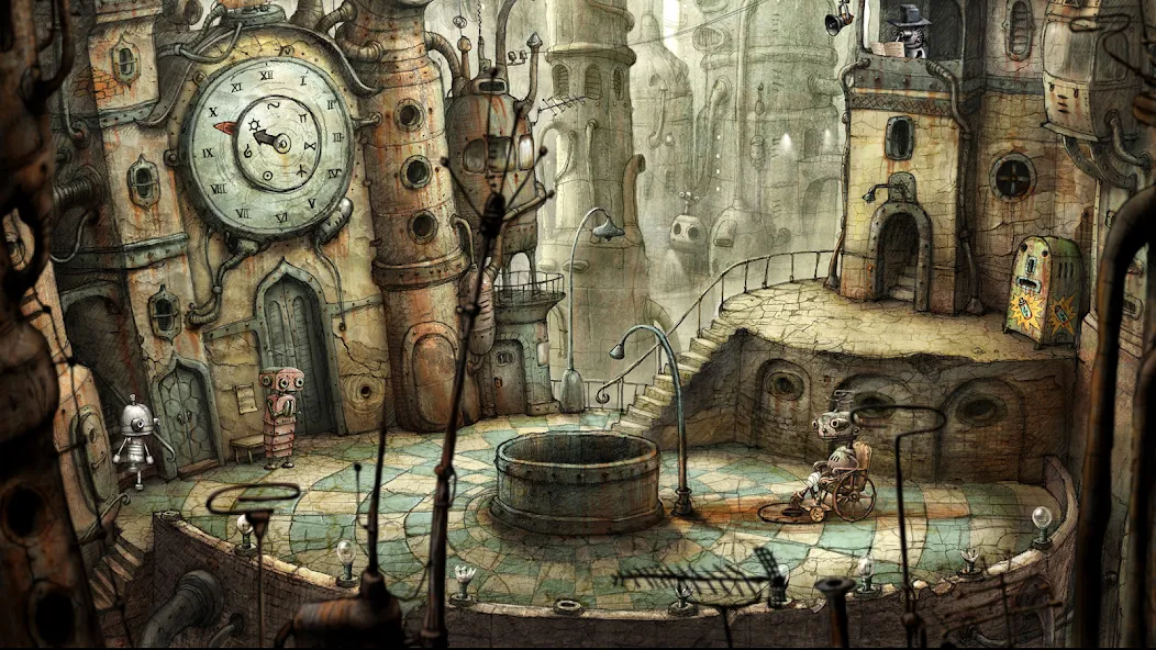 Machinarium Demo (Махинариум) [MOD: Много монет/Энергии] - Скриншот 3