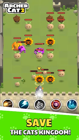 Archer Cat 2 (Арчер Кэт 2) [MOD: Все разблокировано] - Скриншот 1