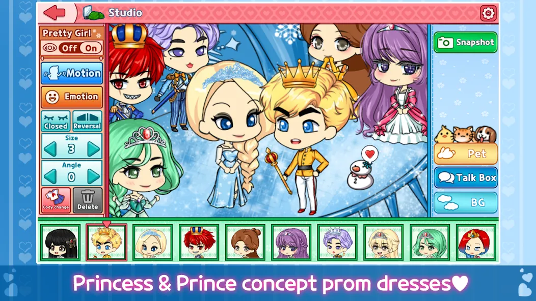My Prettygirl Story : Dress Up (Мой Притигерл Стори) [MOD: Premium/Unlocked] - Скриншот 2