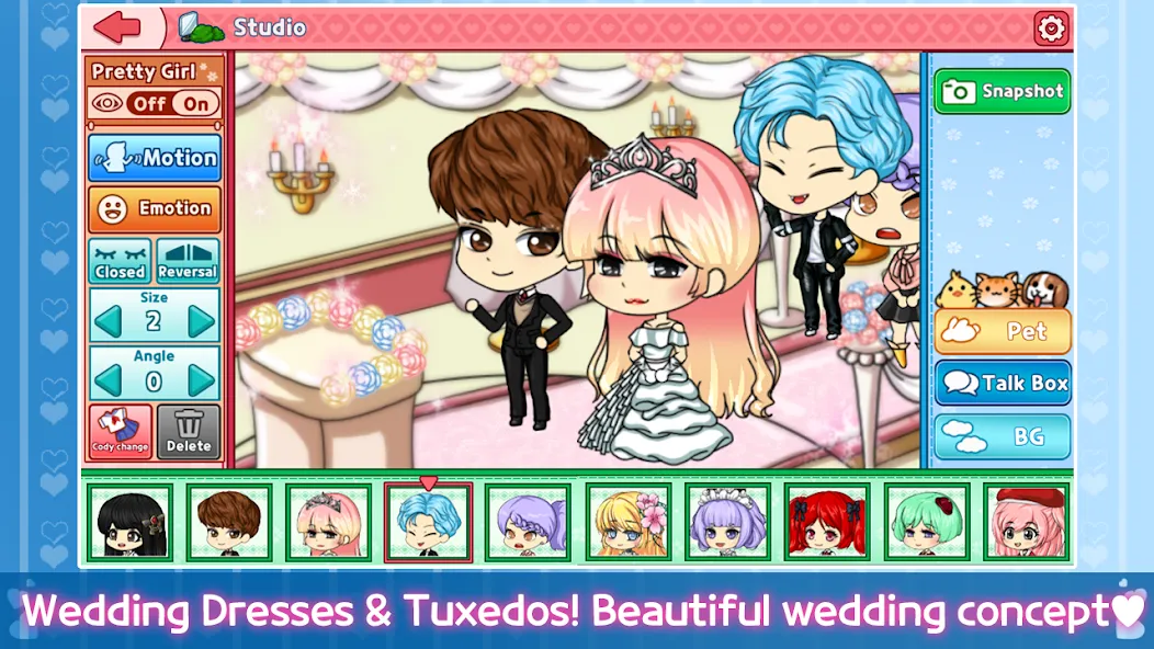 My Prettygirl Story : Dress Up (Мой Притигерл Стори) [MOD: Premium/Unlocked] - Скриншот 4
