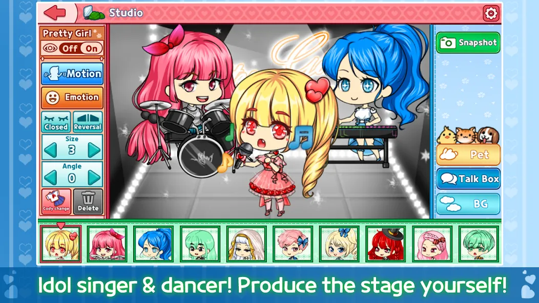 My Prettygirl Story : Dress Up (Мой Притигерл Стори) [MOD: Premium/Unlocked] - Скриншот 5