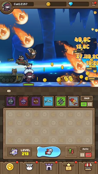 Cat Hero : Idle RPG (Кэт Хиро) [MOD: Premium/Unlocked] - Скриншот 4