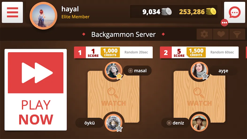 Backgammon Online (Тавла Онлайн) [MOD: Много монет/Энергии] - Скриншот 4