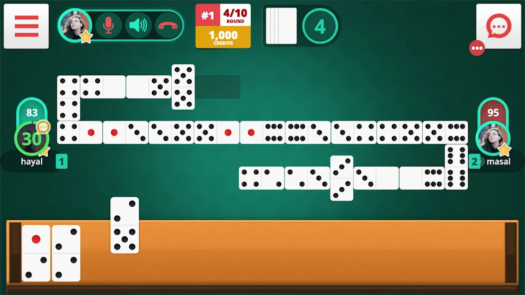 Dominoes Online (Домино Онлайн) [MOD: Premium/Unlocked] - Скриншот 1
