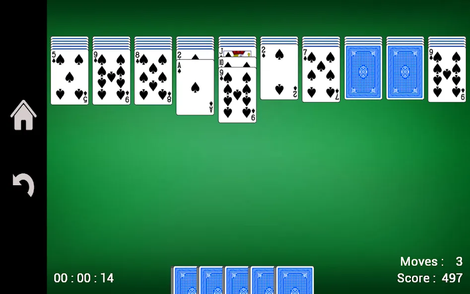 Spider Solitaire [MOD: Premium/Unlocked] - Скриншот 3